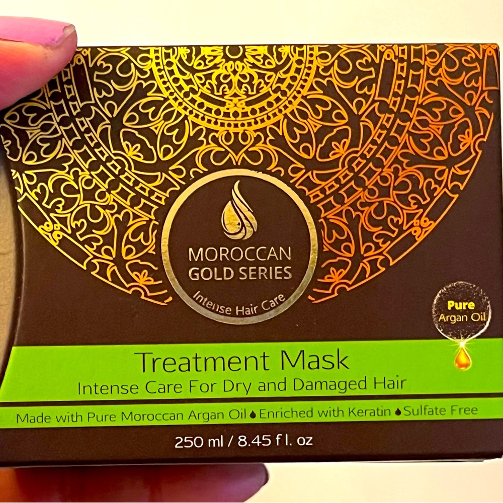 NEW Moroccan Gold Series Treatment Mask for Hair